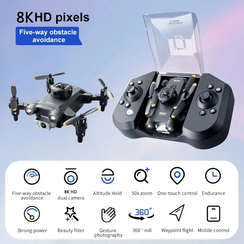 طائرة بدون طيار صغيرة V30 ، 5G ، 8K ، كاميرا مزدوجة عالية الدقة ، GPS ، طائرات بدون طيار FPV ، طائرة هليكوبتر احترافية 5 جوانب ، طائرة هليكوبتر لتجنب العقبات ، RC m