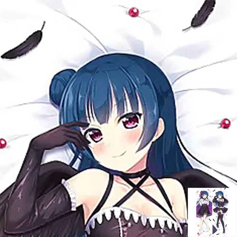 

Anime Dakimakura Pillow Case Fate Sexy and Busty Tsushima Yoshiko Double-Sided Halloween Decoration
