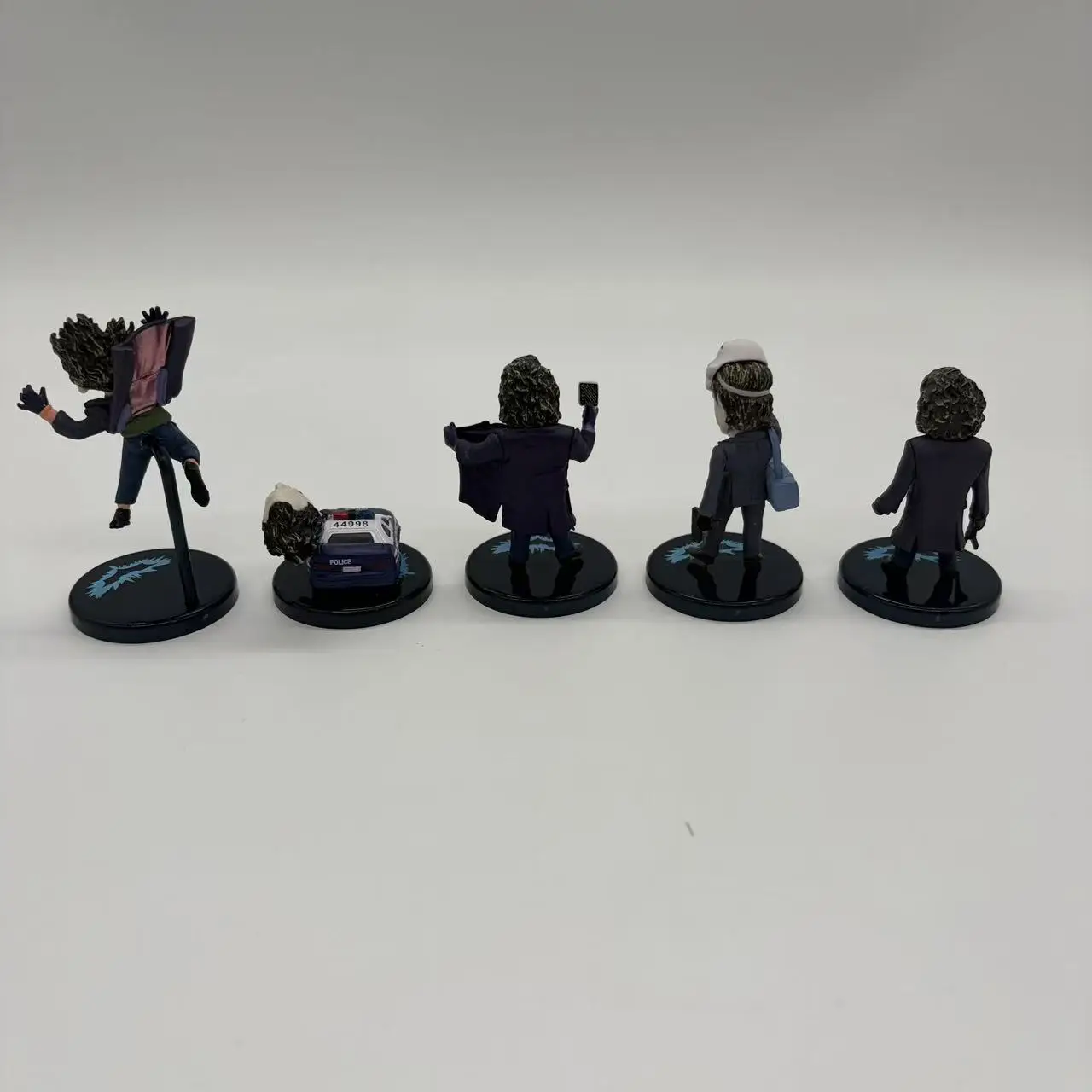 5pcs/set The Dark Knight Joker PVC Action Figure Collectible Model Toy 6~10cm - view 2