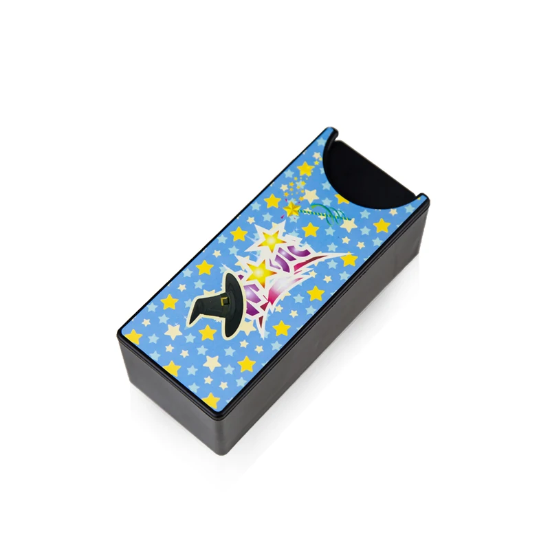 أدوات مضحكة جديدة للأطفال، صندوق سحري قابل للتغيير يتحول إلى الأحمر إلى حيل دعائم الكرة الزرقاء الكلاسيكية