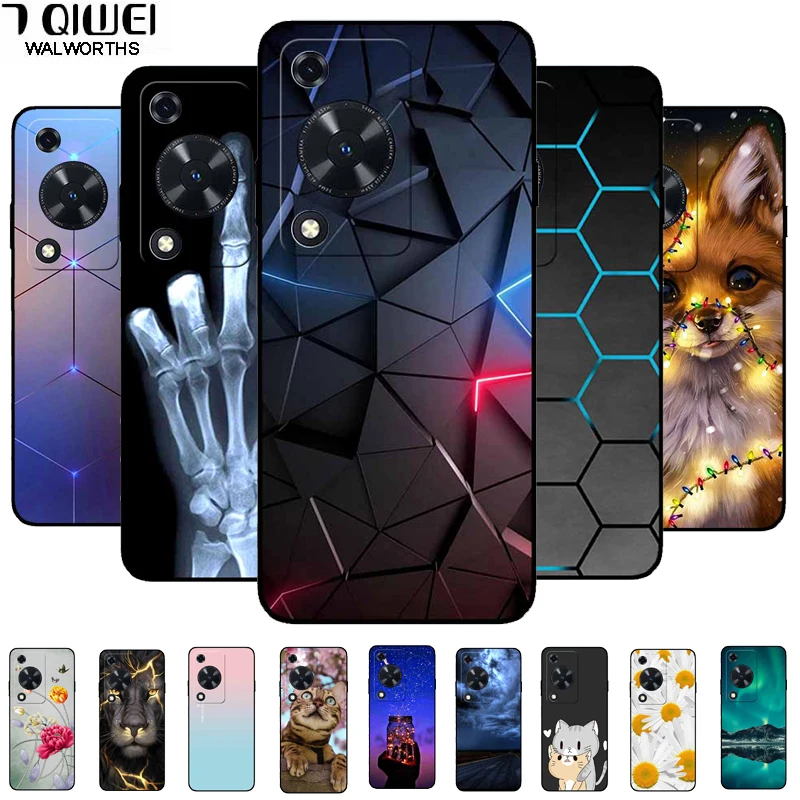 Funda de silicona TPU negra para Huawei Nova Y72 Y72S Y63, funda trasera suave para Huawei Nova Y72S, funda para Huawei Nova Y63