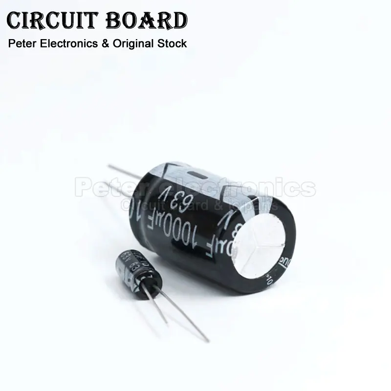 Aluminum Electrolytic Capacitor 4.7UF 10UF 100UF 470UF 1000UF 2200UF 10V 16V 25V 50V 400V 450V