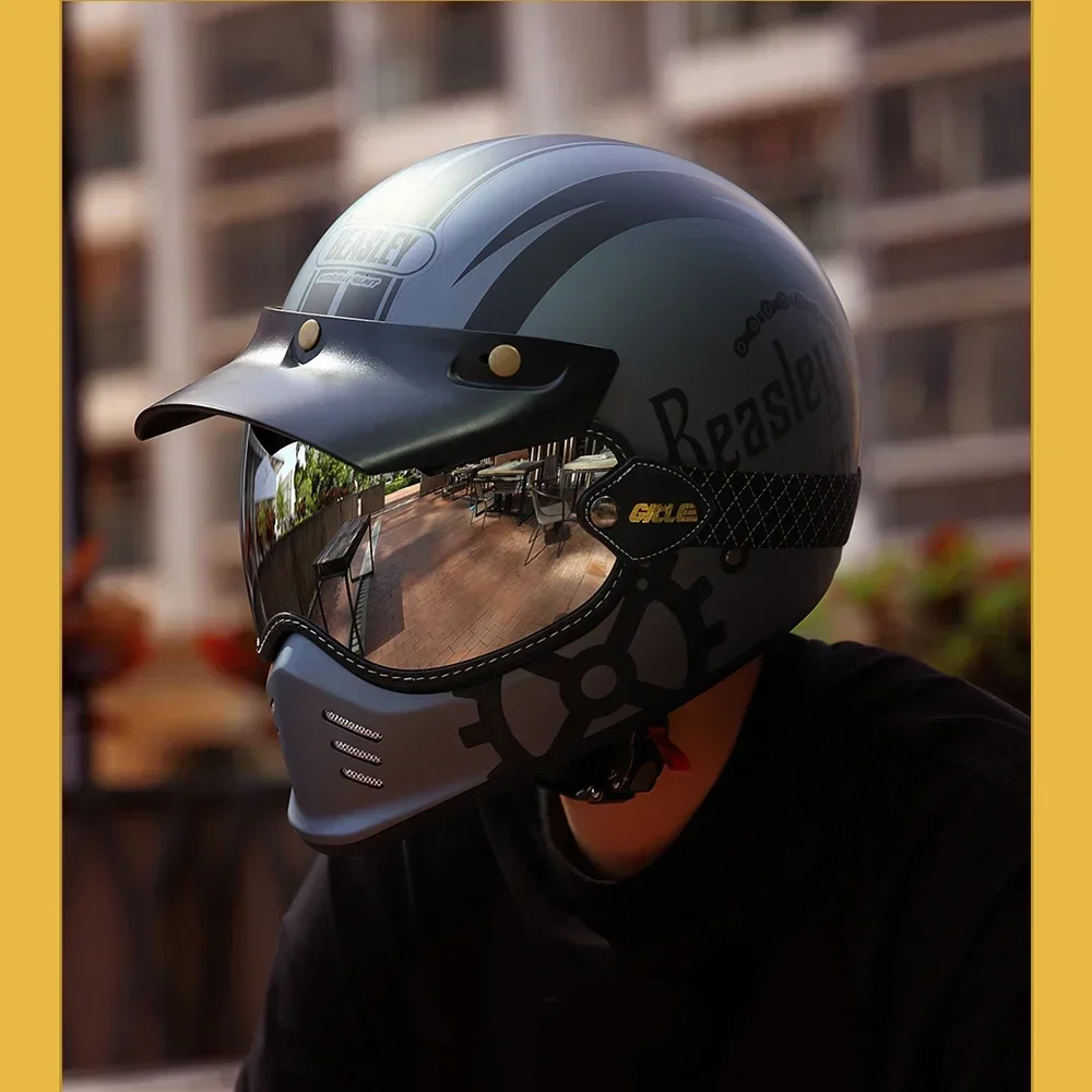 german beanie motorcycle helmet Lightweight Mayan DOT Germanator / Chrome Colour:Frost Green color-satin-white-galaxy Shop Motorcycle Dual Sport It also has a