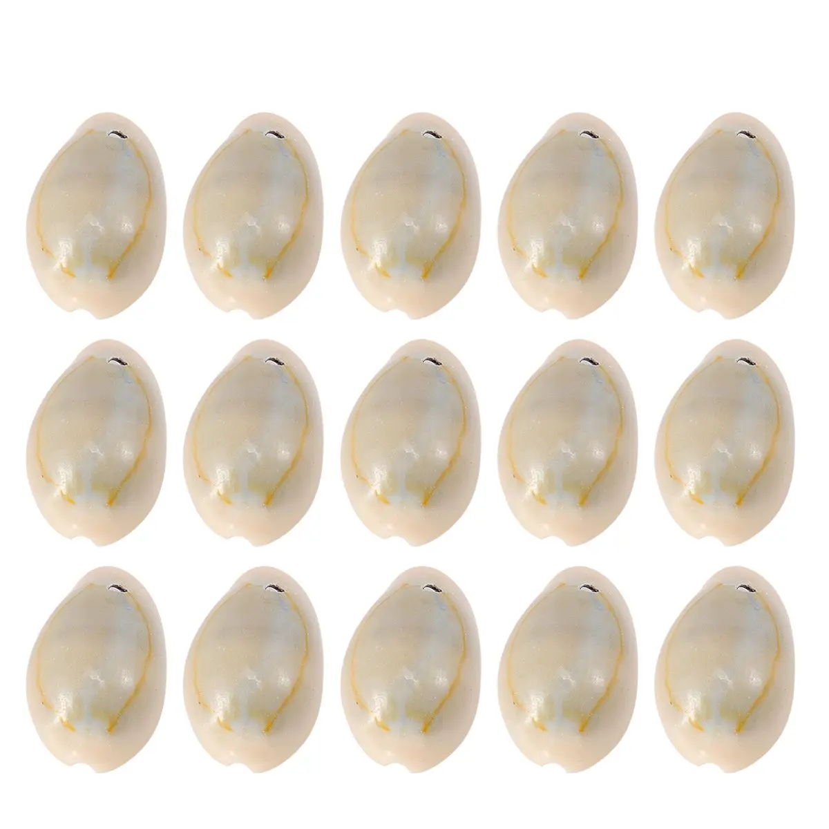 50 Pcs Locket DIY Earring Necklace Accessories Sea Snail Pendant Natural Hanging Decoration