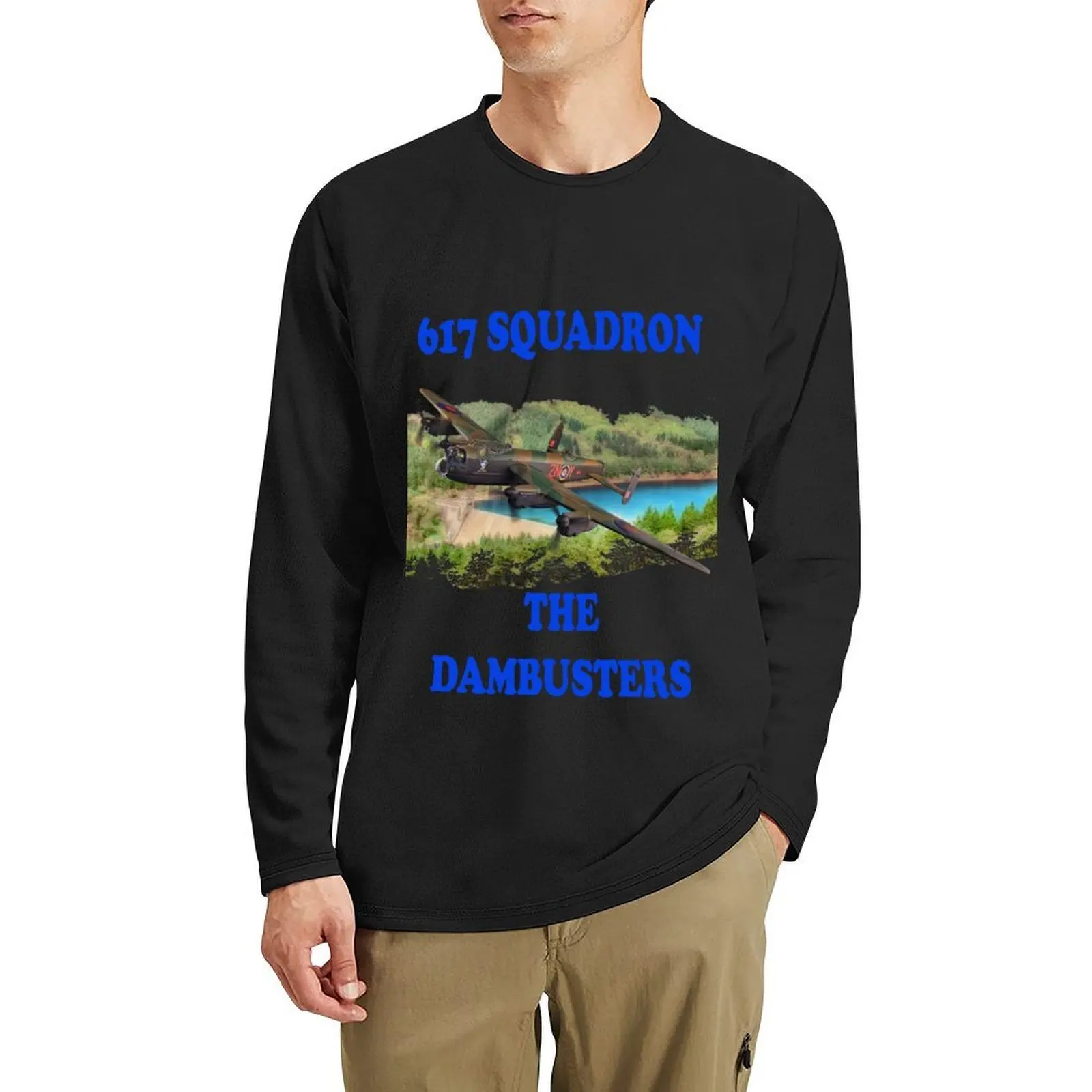 

The Dambusters 617 Squadron Tee Shirt 1 Long T-Shirt Tee shirt vintage clothes oversized t shirt mens vintage t shirts