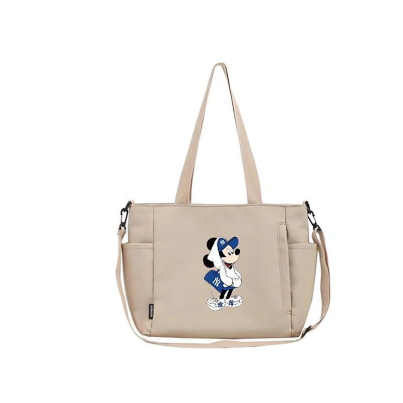 

Disney Canvas Tote Bag for Women Casual Crossbody Large Capacity Versatile Shoulder Handbag Shopping Beach Travel Daily Use