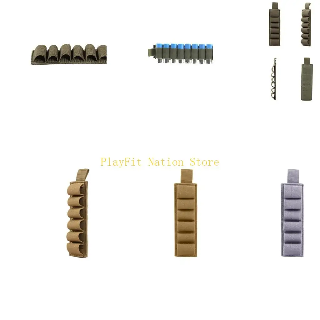 

242F Держатель для боеприпасов с клейкой основой, наклейки, 6 круглых держателей для ружей