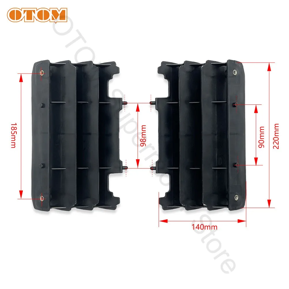 2001-2021 For YAMAHA Motorcycle Radiator Louvers Protection Plate Coorling Guard Cover YZ125 YZ125X YZ250 YZ250F YZ250X WR250F