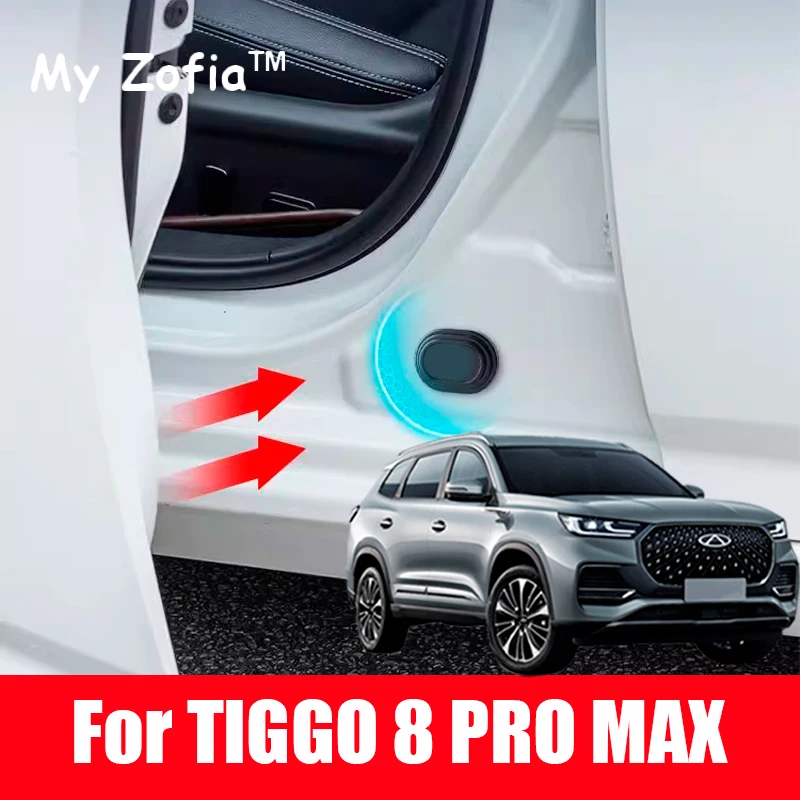 For CHERY TIGGO 8 Pro Max 2023 2024 2025 2024 Car Door Anti-shock Silicone Pad Shock Soundproof Thickening Cushion Stickers