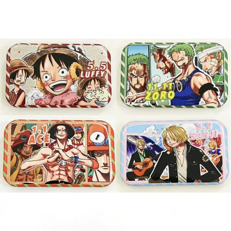 Animation One Piece Luffy Zoro Sanji Ace Brooch Bag Pendant Cartoon Two Dimensions Anime Peripherals Backpack Itabag Decoration