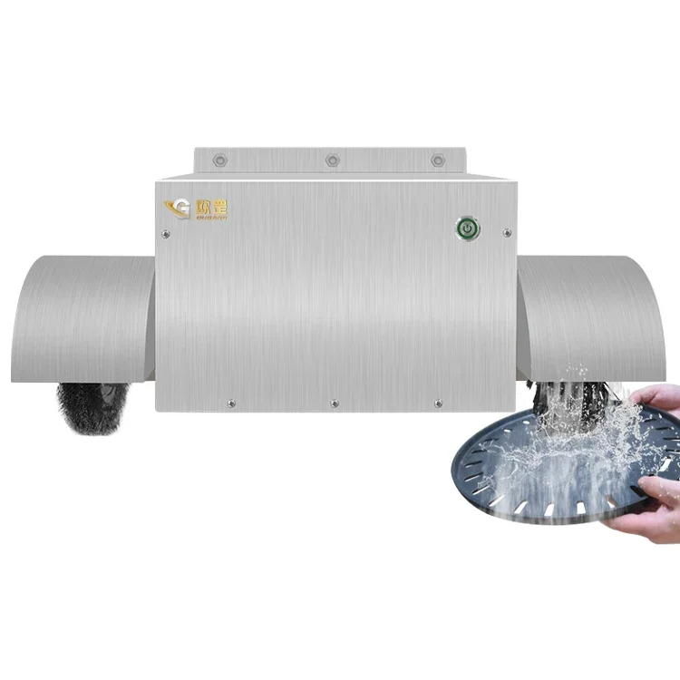 

A For Double headed bbq net cleaning machine High speed 201 stainless steel