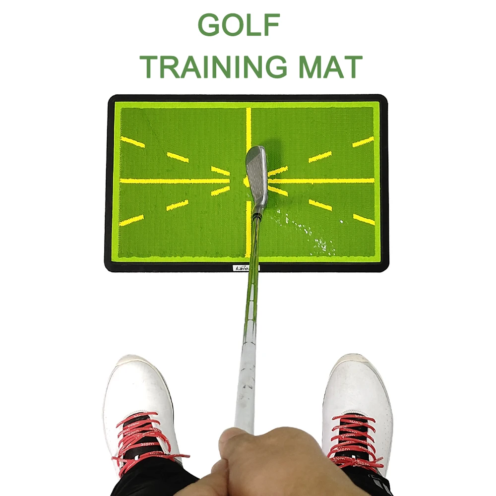 Golf Training Mat Swing Detection Batting Ball Trace Directional Detection Mat Swing Path Pads Swing Practice Pads Training Aids