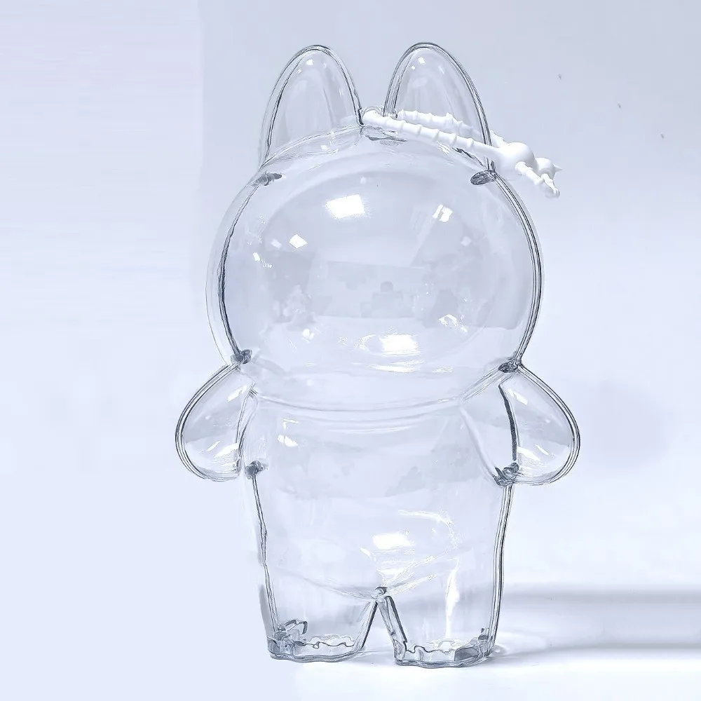 

Transparent Shell for Labubu Protective Case Dust Cover Waterproof Plush Doll Storage Bag Dustproof 3rd Generation