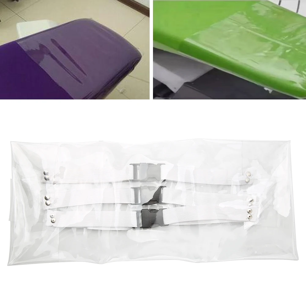 치과 의자 매트 투명 발 쿠션 치과 좌석 장치 방진 커버 보호대 탄성 밴드 클리닉 ues 도구 투명 치과