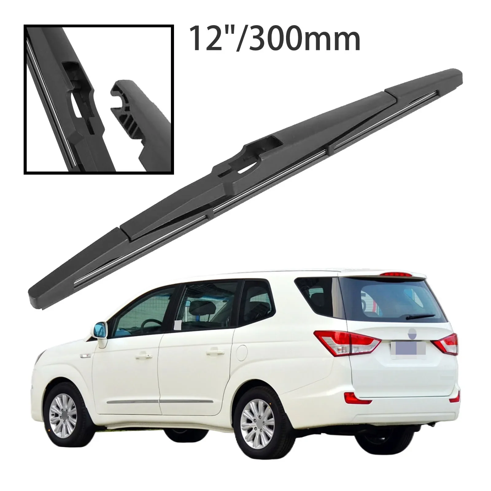 

12" Rear Windshield Windscreen Washer Wiper Blade For SsangYong Rodius Turismo MK2 2013-2019 Car Accessories Accsesories