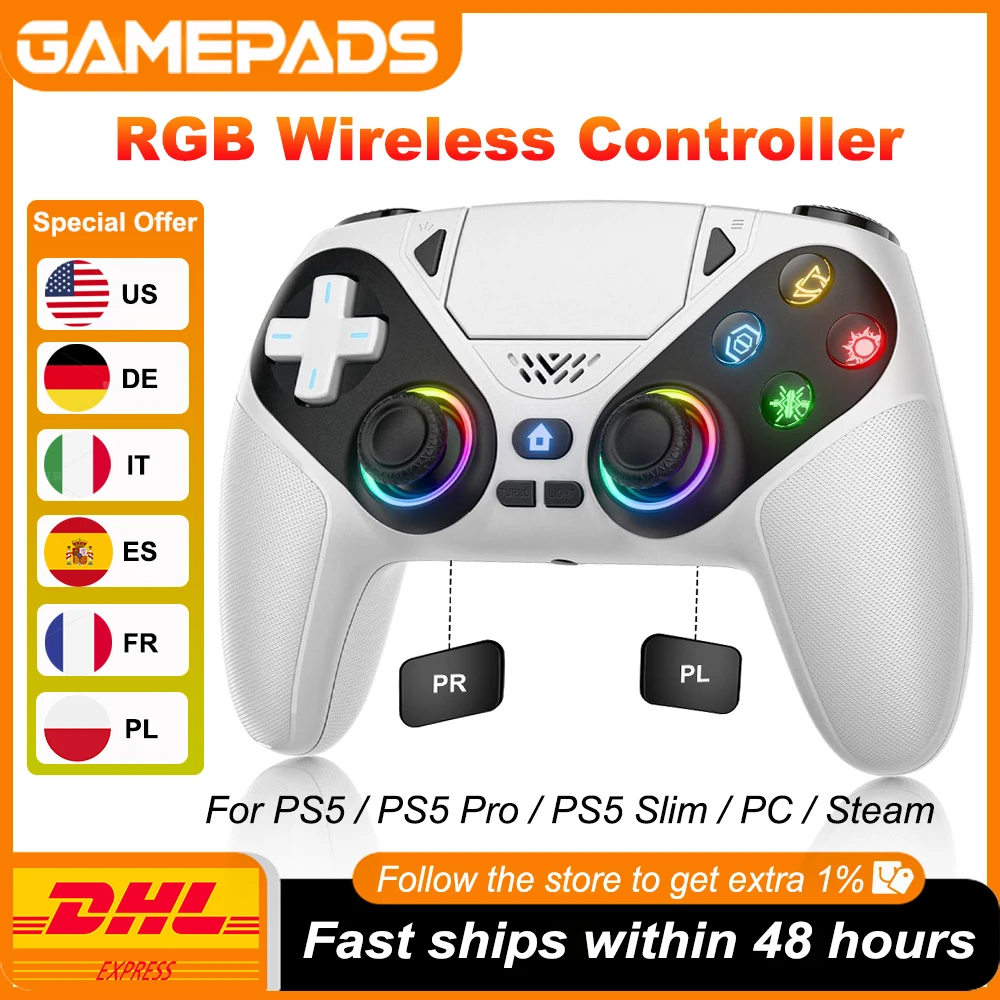 Pc Gaming Emulator - Gaming Controller Wireless For PS5 Controller/PS5