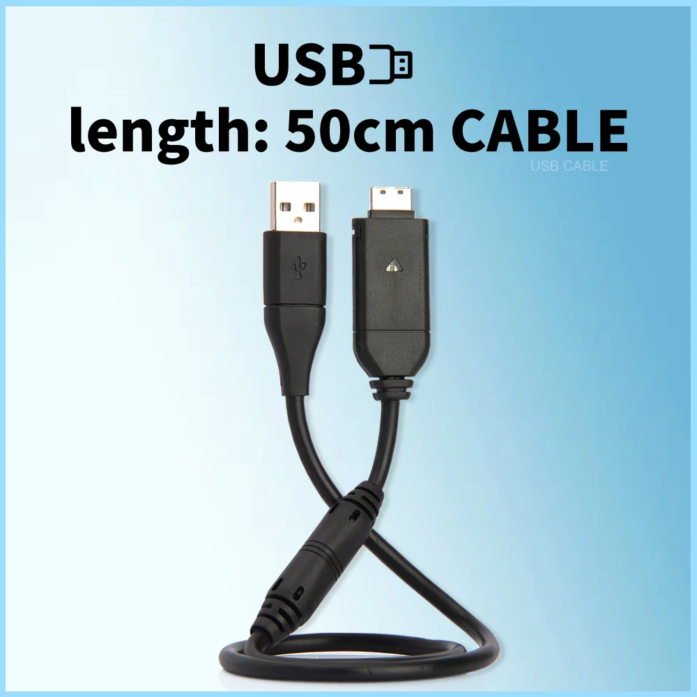 Zhenfa dla samsung kamera USB kabel do transmisji danych + ładowarka WB700 WB550 WB500 WB600 WB650 WB700 NV40 NV30 PL20 L100 PL120 PL150 ST70 ES70