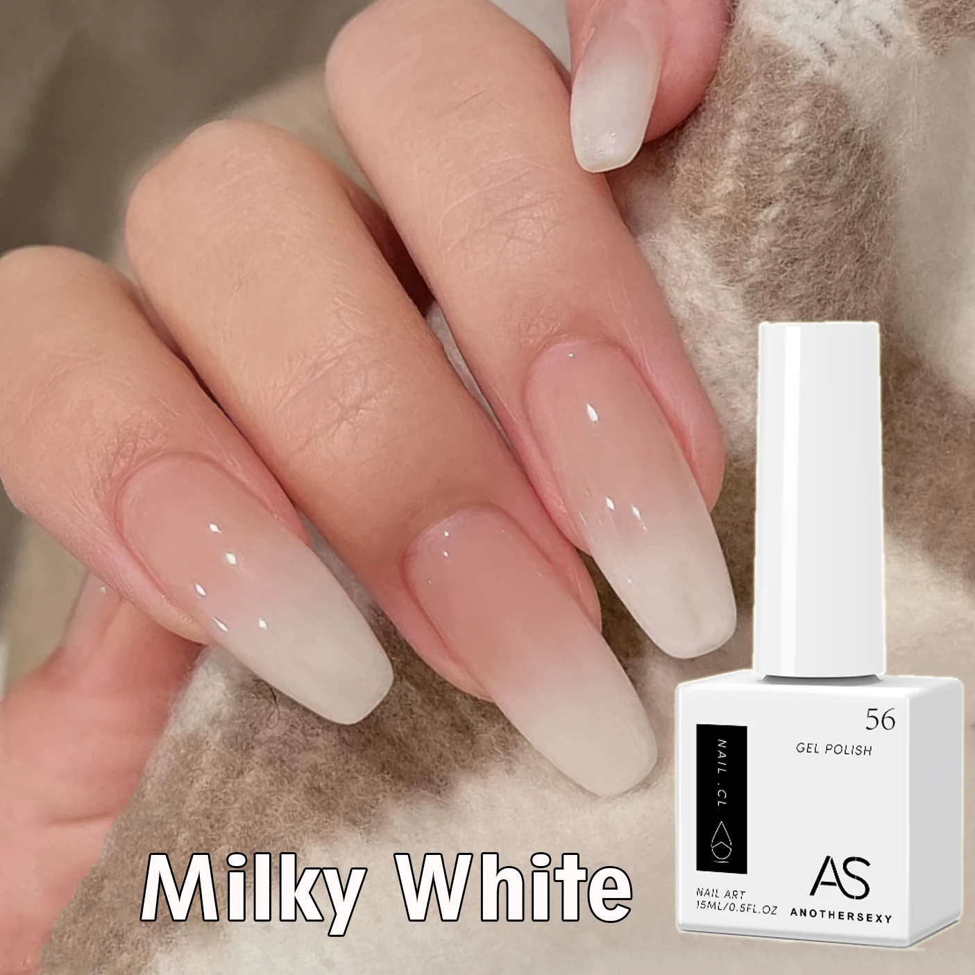 ALS 1 st 15 ml Bleke Gele Gel Nagellak Starter Pure Vernis Losweken Geen Veeg Nagel Gel Polish Geschikt voor Alle Seizoenen