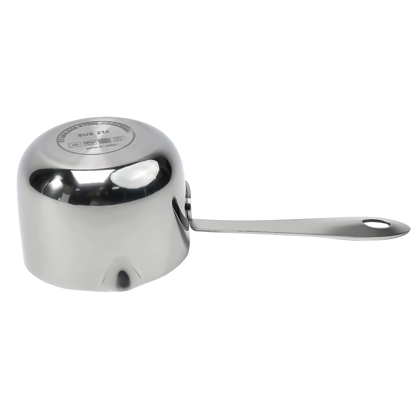 

Milk Pot Small Pot Stainless Steel Milk Pot Pan Saucepan Pot Gravy Small Mini Sauce Stainless Steel Easy Balance