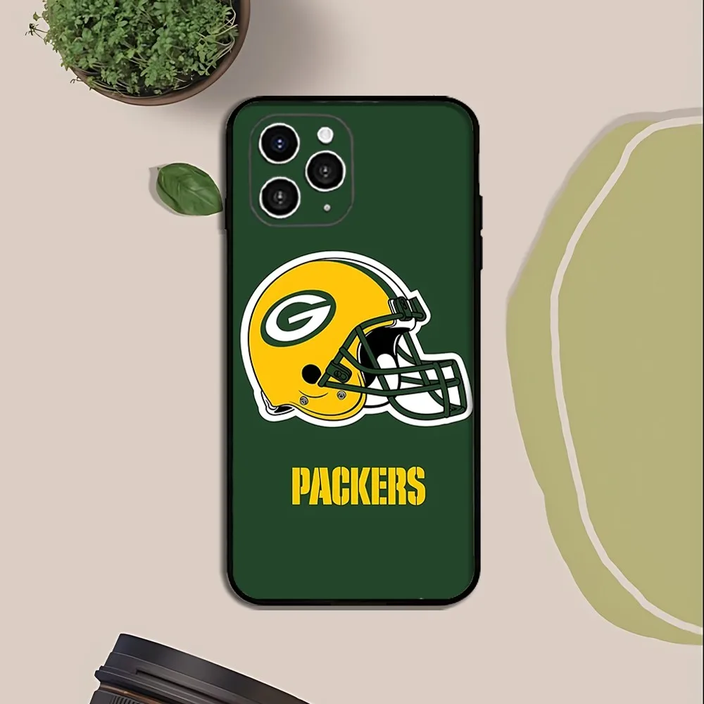 G-Green B-Bay Packers-S Phone Case For Iphone 15 11 13 14 Pro Max 7 8 Plus X Xr Xs Max Se2020 12mini Cover Case