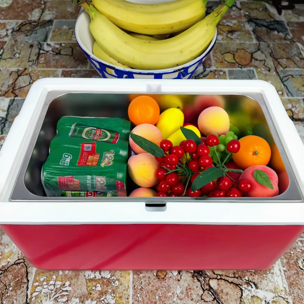 Caja aislada fría y caliente hecha a medida 35L 1/1 para sartenes de alimentos Gastronorm caja aislada
