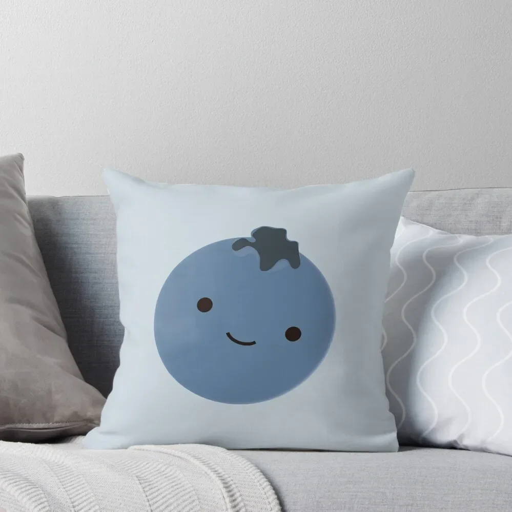 Cute Kawaii Blueberry Throw Pillow Plaid Sofa Decorative Sofa Cushion christmas decorations 2025 Pillow Cases Decorative pillow