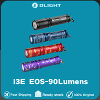 Olight i3E EOS 90Lumens EDC Flashlight versatile keychain Light Include AAA Battery