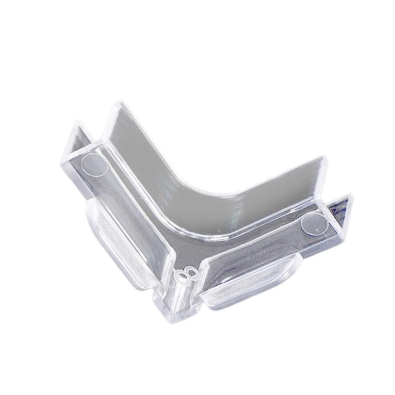 Paraurti sicurezza trasparenti per acquari Angolo Protezioni paraurti a prova bambino Staffe Clip per vetro 5/6/8mm NUOVO