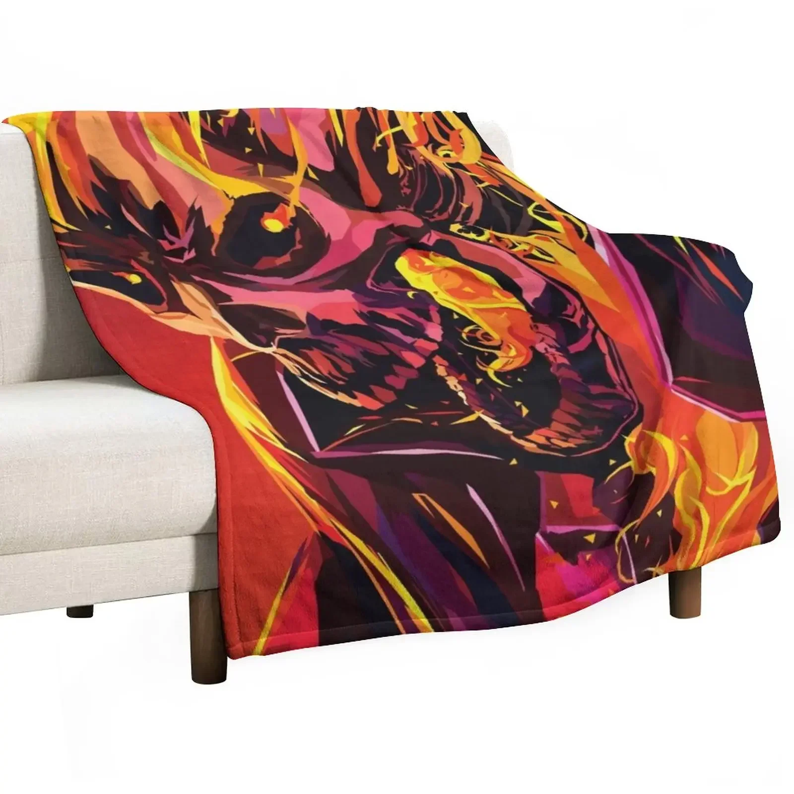 

Ghost Rider Throw Blanket Blankets For Bed Thermals For Travel blankets ands Luxury Thicken Blankets