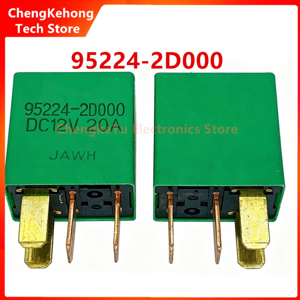 2-5pcs 95224-2D000 For Hyundai Kia Automotive Air Conditioning Oil Pump Fan Light Relay 12V20A4 Pin