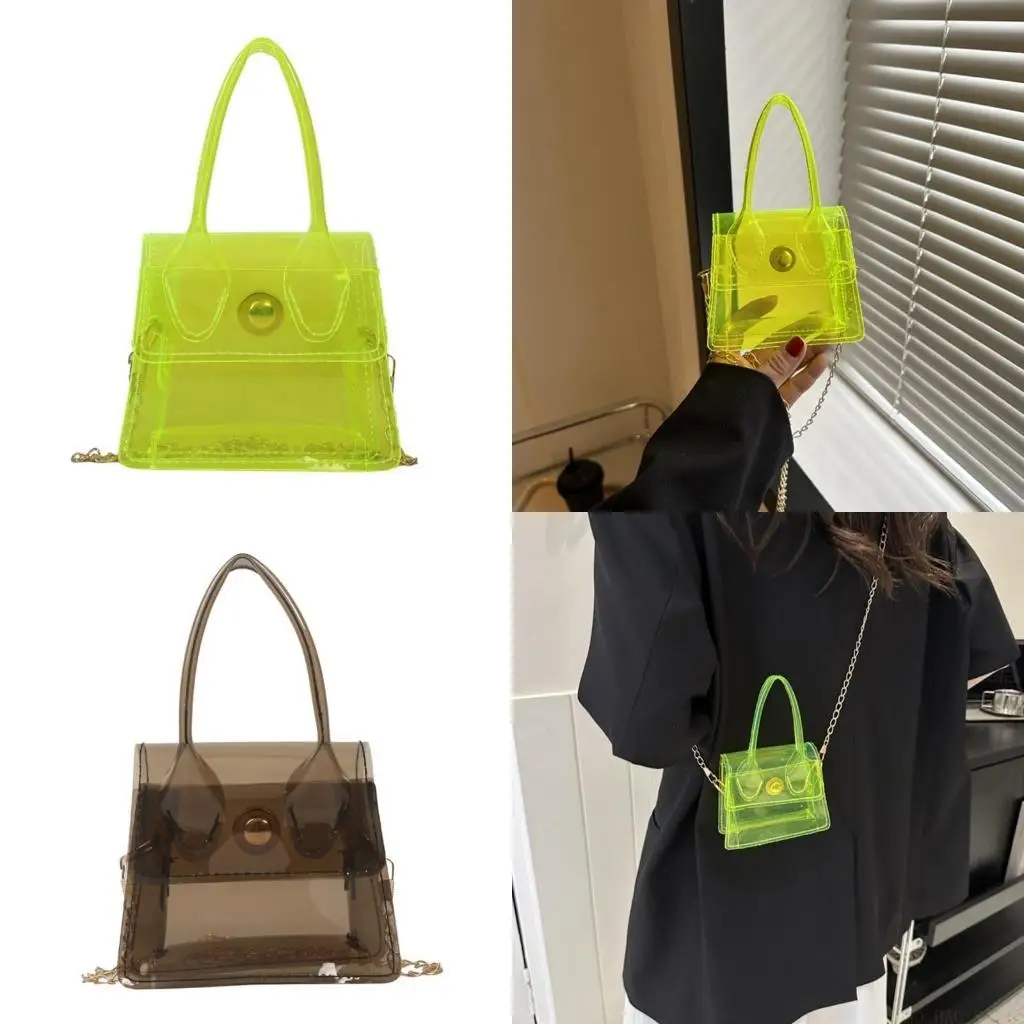 

X90d Лето Женщины Роскошная прозрачная сумка для кроссбакса квадратная сумка сумки для плеча