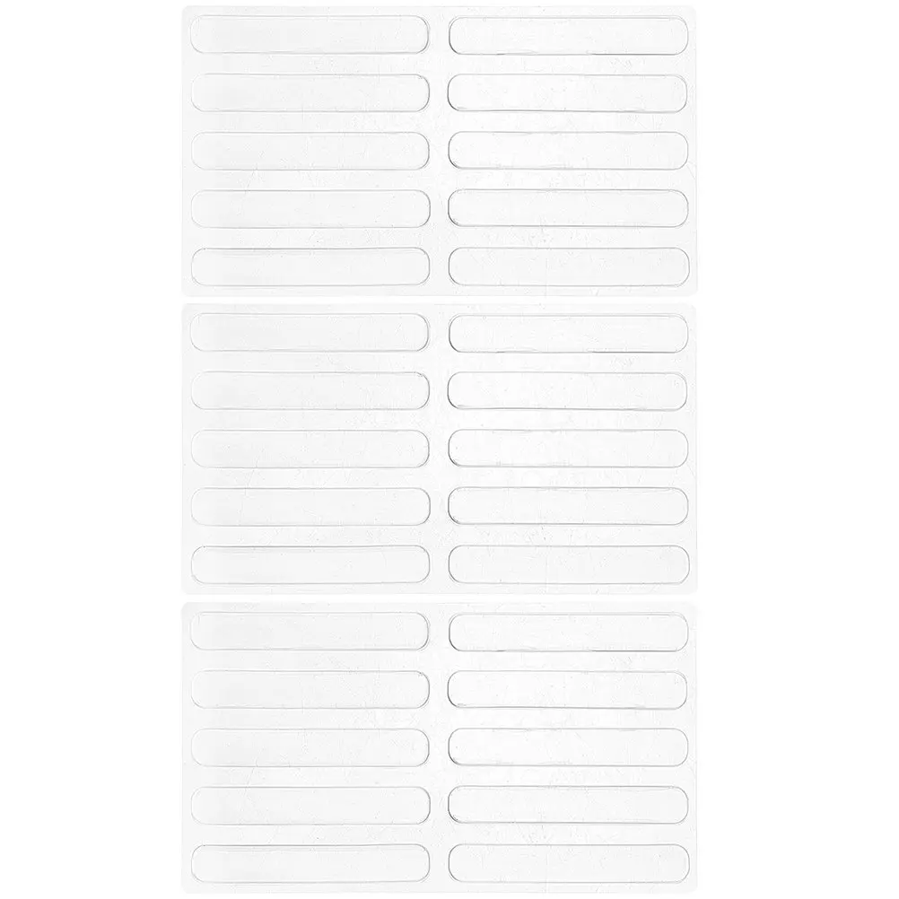 30pcs Clear Silicone Cabinet Door Bumpers – Transparent Furniture Bumper Pads for Kitchen Cabinets, Drawers, Tables, Desks