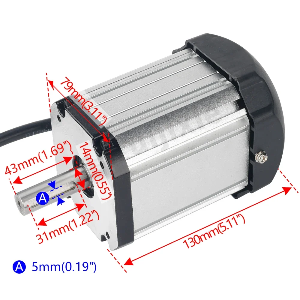 1100W Brushless DC Motor/Main Control Board//WM210V Lathe Power Drive Board Motor Kit