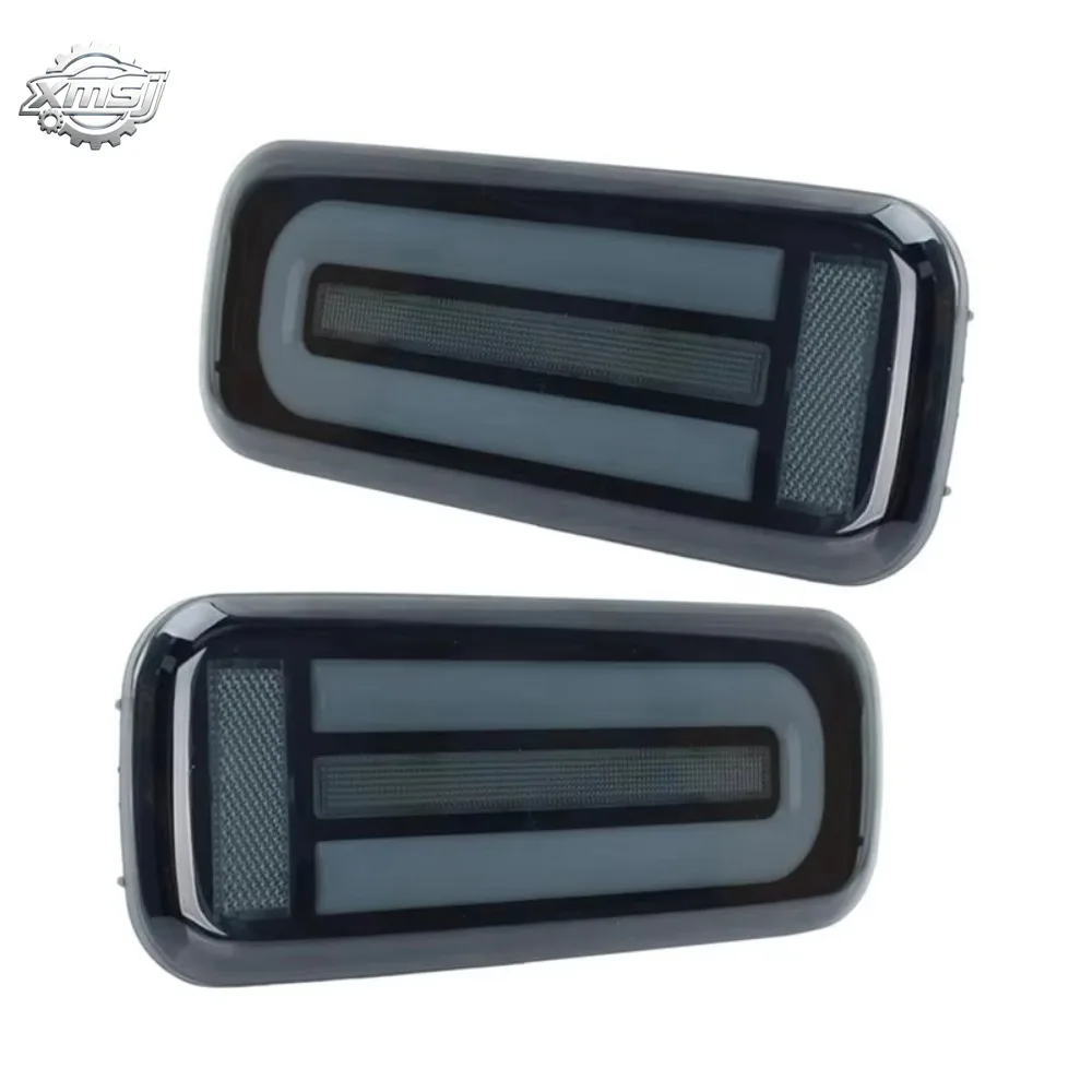lámpara  conducción, 1 par  luces traseras LED ahumadas para JIMNY 2007-2017, señal  giro LED dinámica, freno inverso