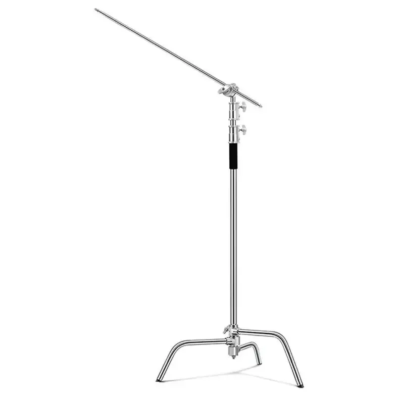 Magic Leg Stainless Steel Bracket C Type 40 Inch Thickened Top Light Stand Thick Floor