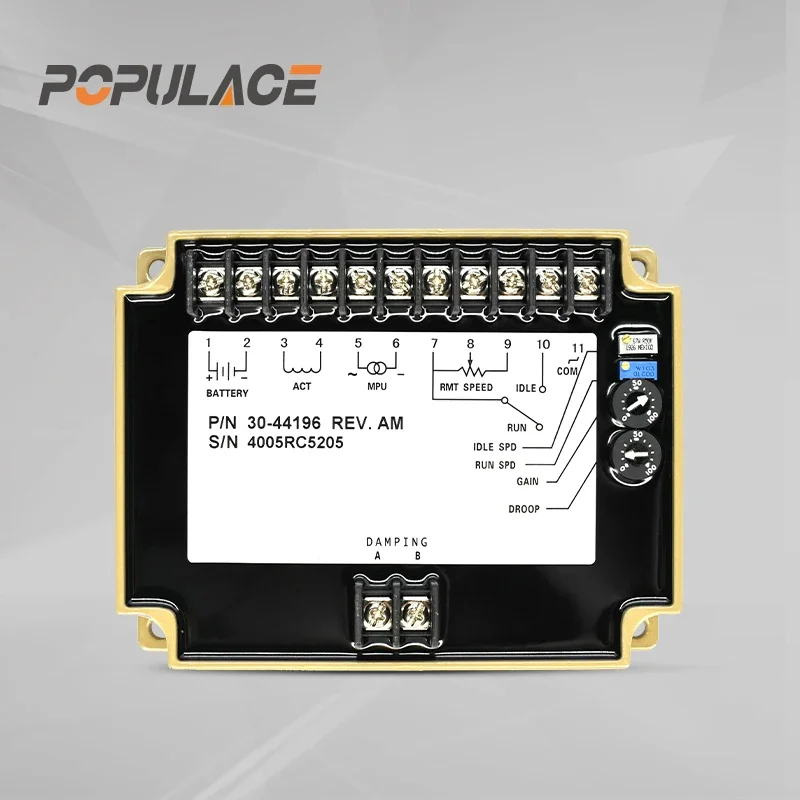 

POPULACE Generator Parts Diesel Engine 3 Speed Controller Circuit Slide Gear Speed Governor Speed Control Unit 3044196