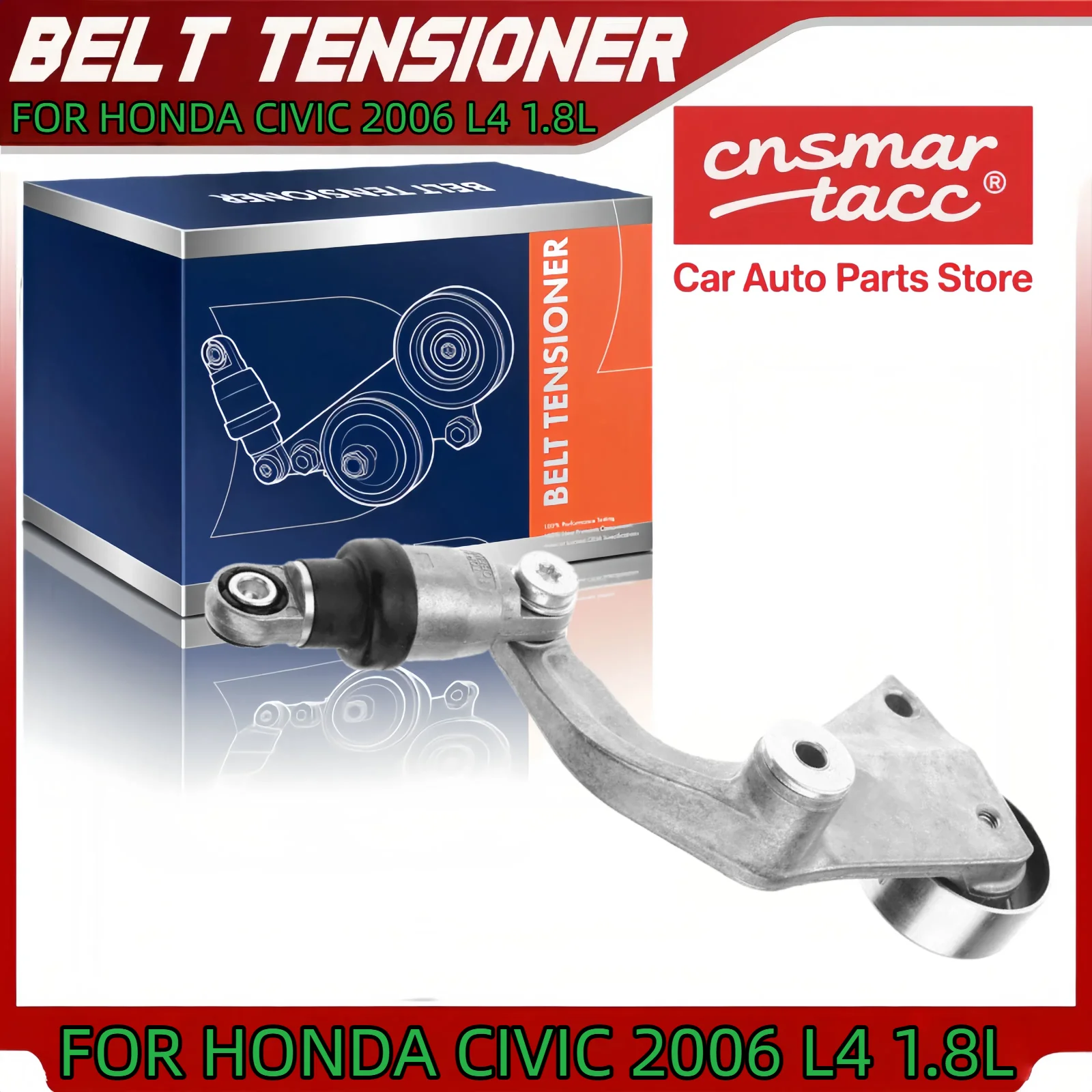 

A/C Belt Automatic Tensioner Assembly for Honda Civic 2006 L4 1.8L with Pulley 31170RNAA01 31170RNAA02 31170RNAA03 39054
