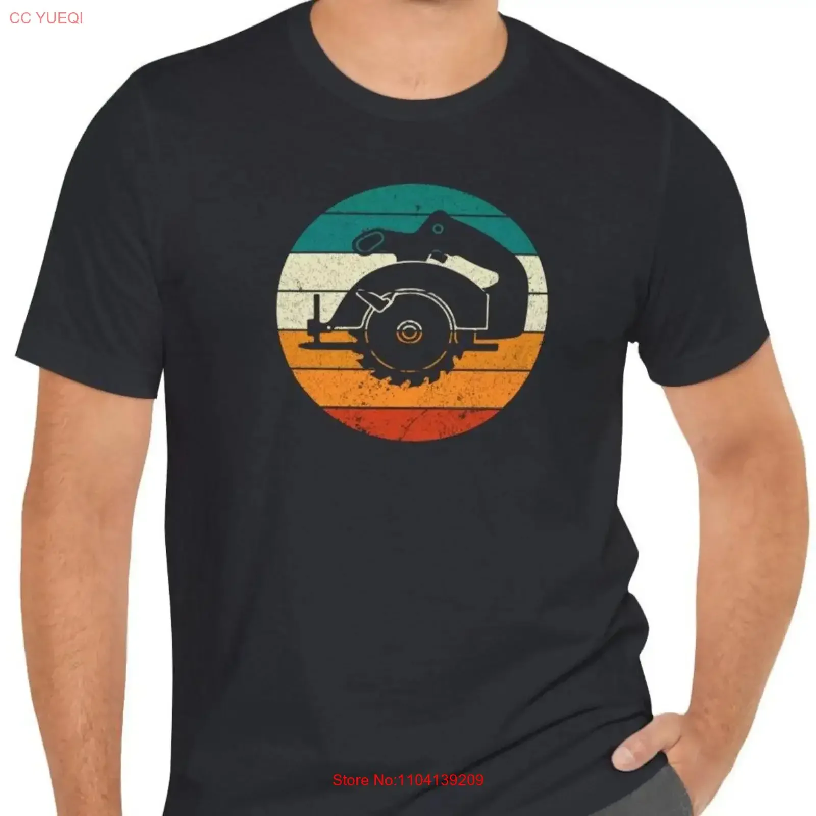 Retro Woodworking Sunset Carving Memories with Chainsaw Charm  T Shirt XS 5XL vintage Washed designer clothes Slightly Stylish