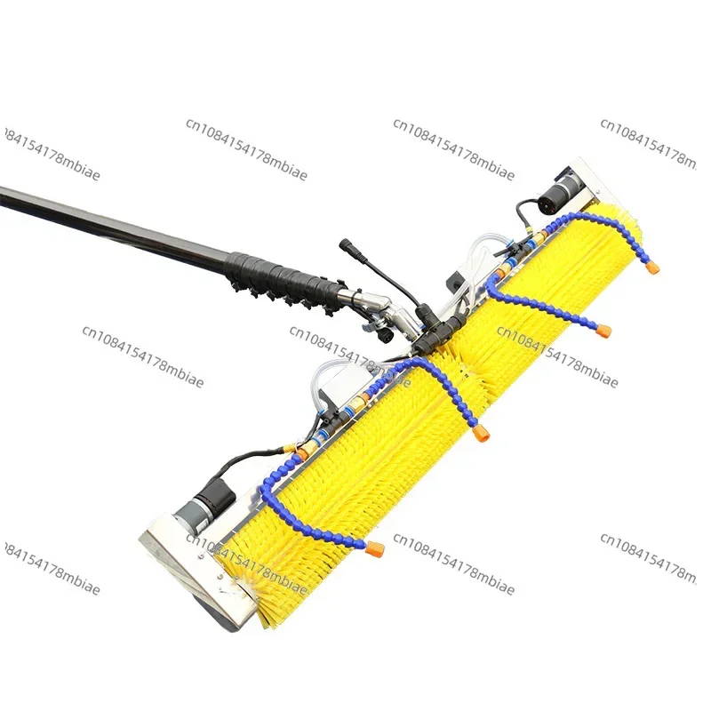 

Photovoltaic Panel Cleaning Equipment Hand-held Roller Brush Dry Cleaning Water Washing Electric Solar Photovoltaic Panel