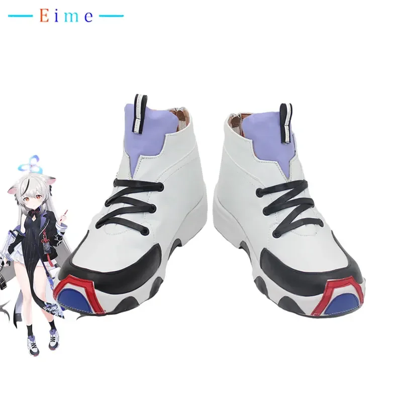 

SUNOHARA KOKONA Cosplay Shoes PU Leather Shoes Halloween Carnival Boots Game Blue Archive Cosplay Prop Custom Made