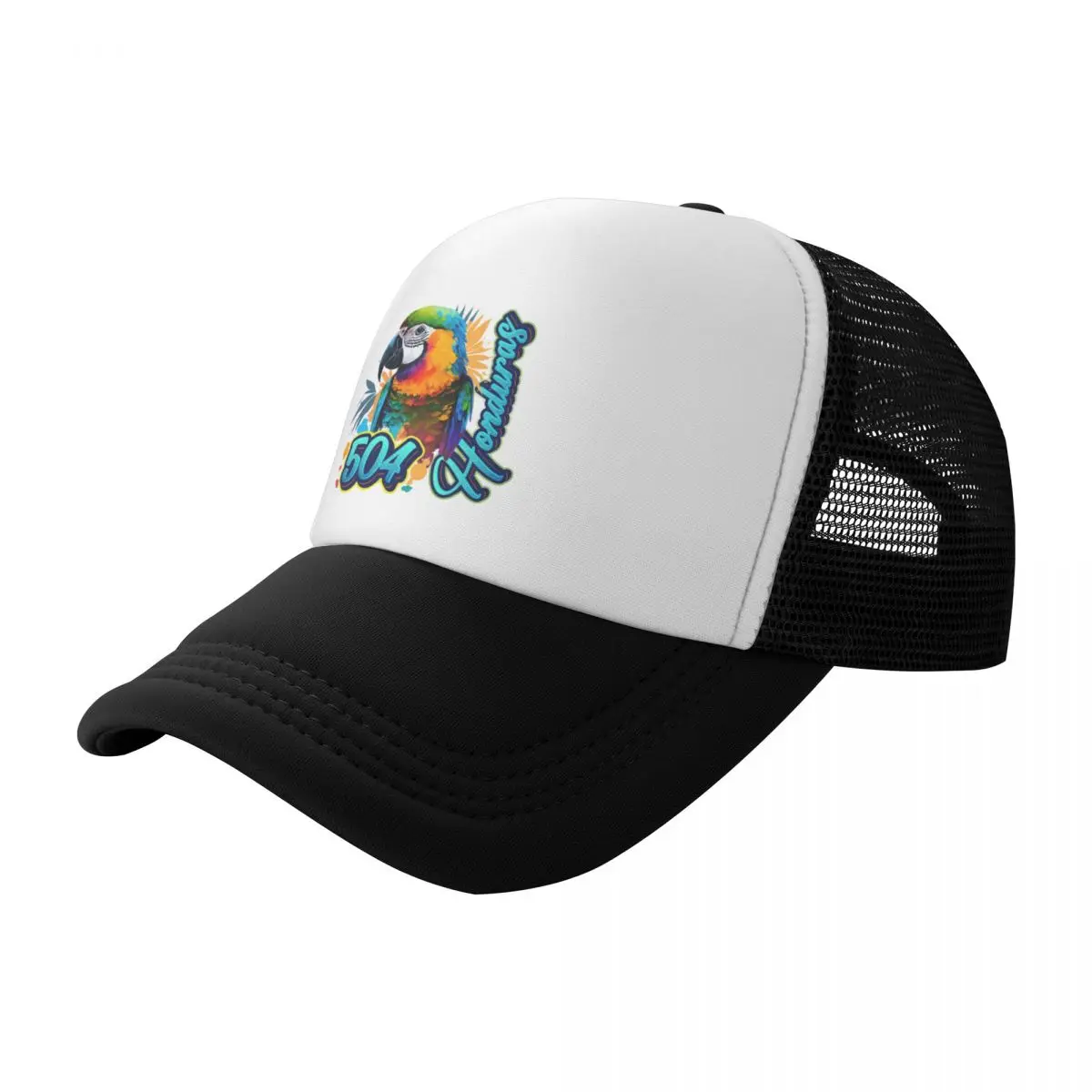 Scarlet Macaw Honduras Baseball Cap Hat Man For The Sun Beach Christmas Hat Mens Tennis Women's