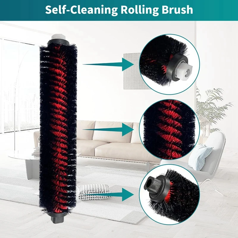 Accessories Kit For Roborock S8 S8+ S8 Plus S8 Pro Ultra Robot Vacuum Dual Main Brush Side Brush Hepa Filter Mop Cloths