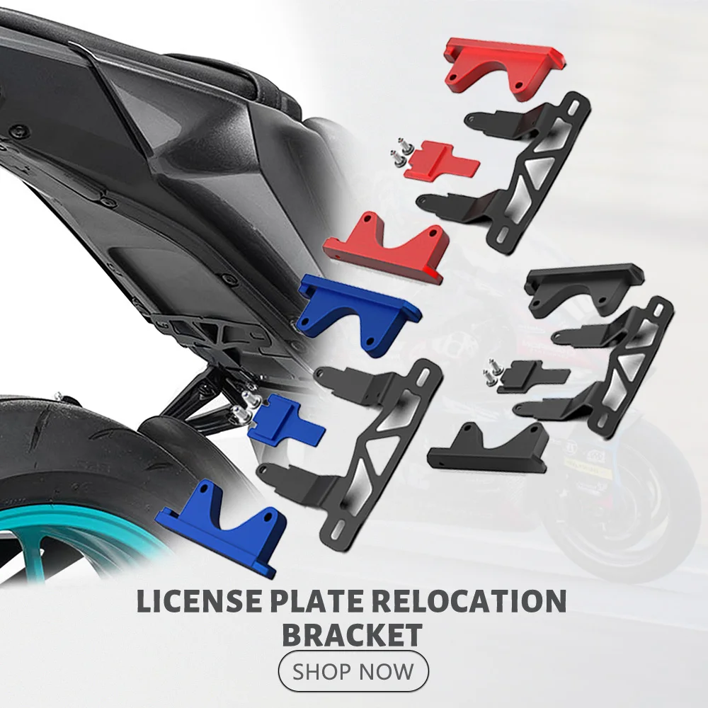 

MT09 Tail Tidy Undertail Closeout kit For YAMAHA MT-09/SP MT 09 Low-Mount Fender Eliminator Tail Tidy License Plate Holder Set