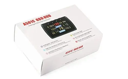

Car Obd2 Gauge with Holder Driving Speed Meter Water Temperature Digital Display