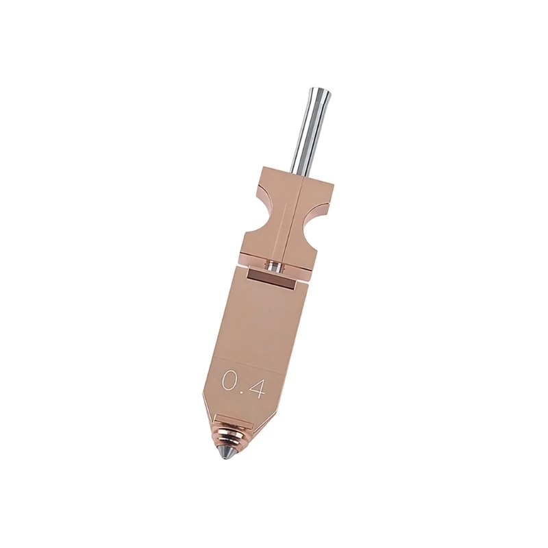 Multiple Size Hardened Steel Nozzle High Temperatures Tolerance Up to for Enhances Printing Accuracy M76A
