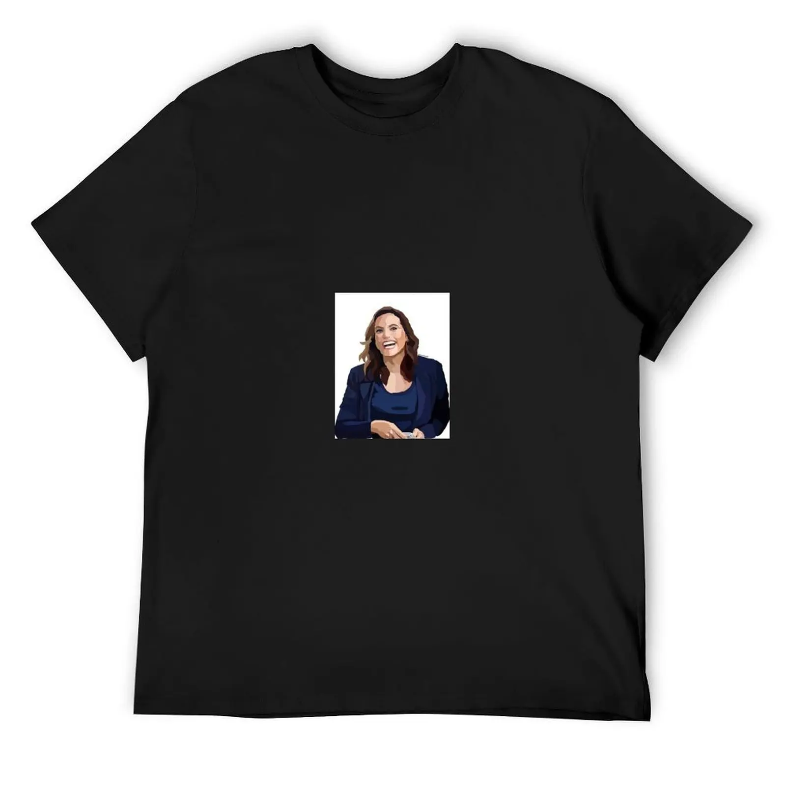 

Mariska Hargitay from SVU T-Shirt clothes T-shirts oversize custom t-shirts Men's clothing
