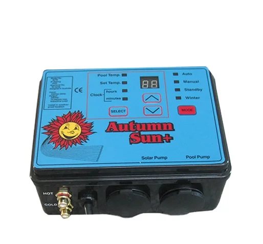 

2022 Hot Selling Modern Novel Design Portable Autumn Solar Automatic Manual Solar Controller for Water Heating