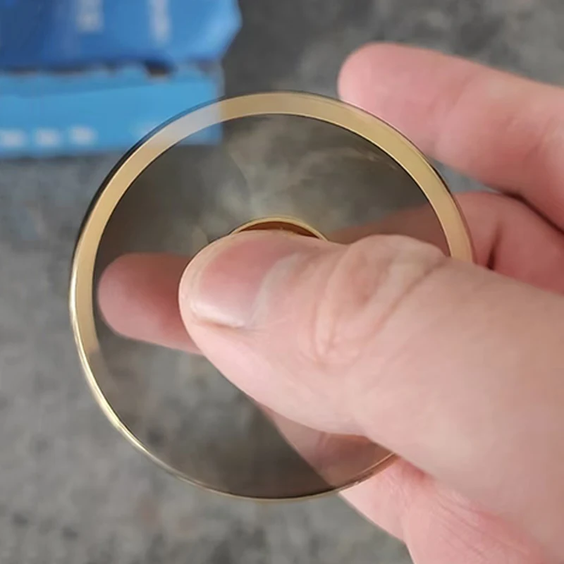 Fidget Spinner Stainless Steel EDC ADHD Anxiety Stress Reliever Toys Cool Stuff Gadgets Exquisite Gifts For Adults Teens Boys