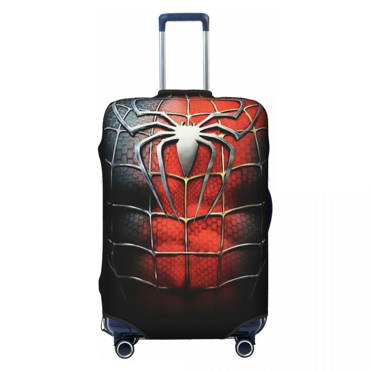 

Custom Cute Spider Man Web Luggage Cover Protector Dust Proof Travel Suitcase Covers