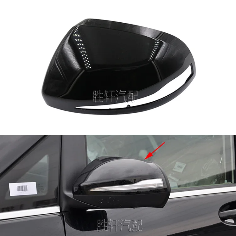 Side Mirror Cover Cap for Mercedes Benz Vito W447 V class V260 2016-2022 Auto Door Wing replace LHD model